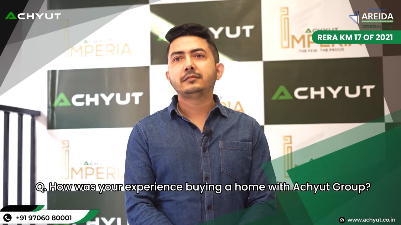 Client Testimonials | Achyut Imperia | Achyut Agroup