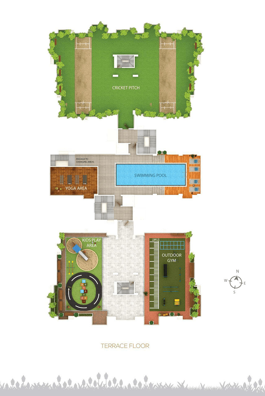Achyut SRKM Altair floor plan 2