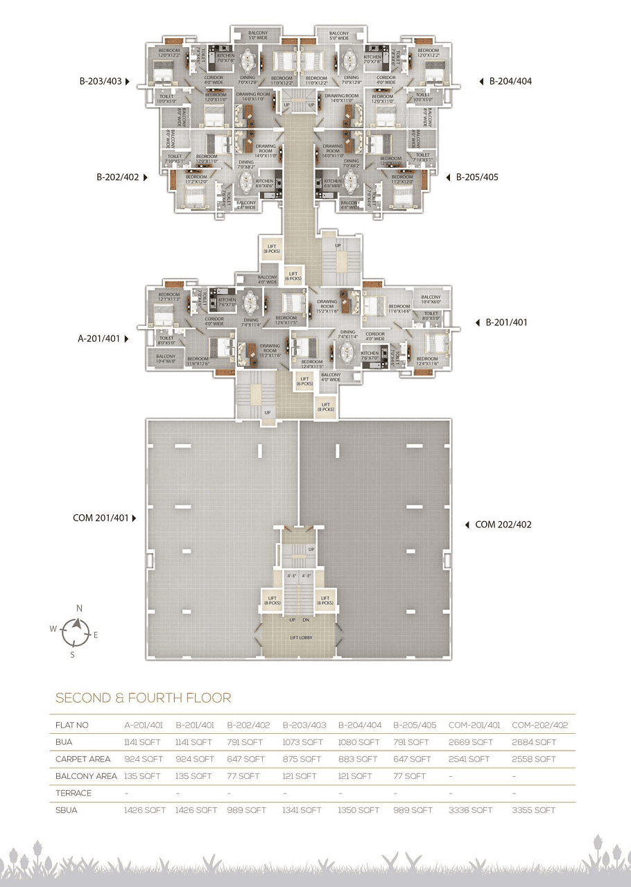 Achyut SRKM Altair floor plan 7