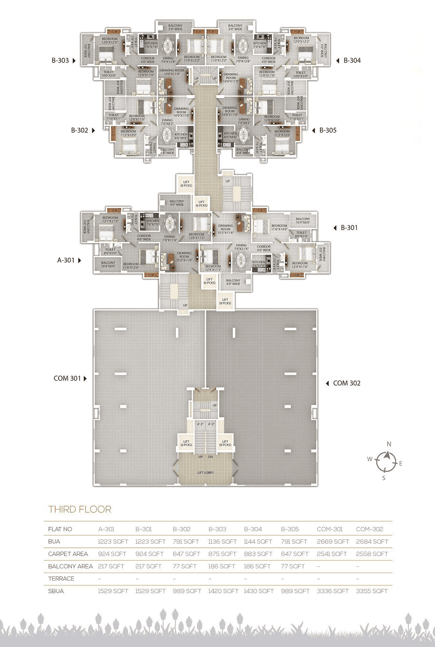 Achyut SRKM Altair floor plan 8
